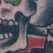 tattoo galleries/ - tarot card of a top hat  skull tattoo