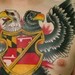 tattoo galleries/ - bad ass 2 headed eagle tattoo - 39660