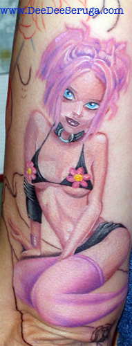 Tattoos - Dee Dee - Pinup Girl