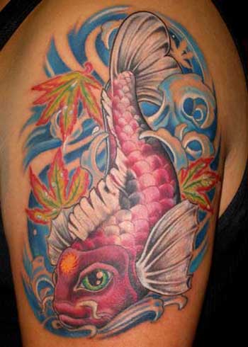 koi carp tattoo designs sleeve