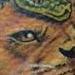Snake and lion Tattoo Thumbnail