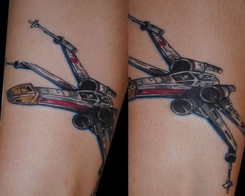 x wing tattoo