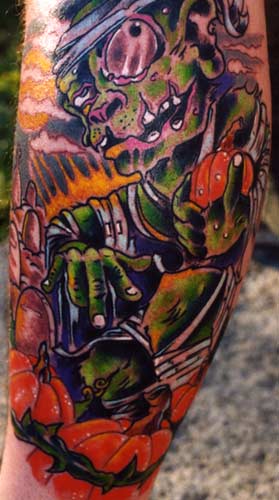 Tattoos - Creepy Monkey - 23663