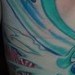 Tattoos - WATER AND FLOWERS  BACK PIECE - 45180