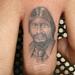 tattoo galleries/ - portrait on a finger of a man by mario sanchez - 59770