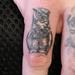 tattoo galleries/ - Miniature Owl  - 62005