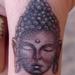 Tattoos - Buddha Portrait on Finger - 65938