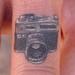 Tattoos - Miniature Camera on finger - 65939
