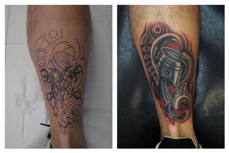 Tattoos - piston cover - 125031