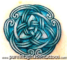 Tattoos - Ethnic Celtic Knotwork tattoos - Celtic Medallion