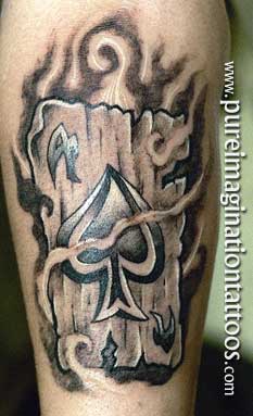 Tattoos - Kandyman Joe - Ace of Spades