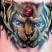 tattoo galleries/ - Leafy Cat Bracelet