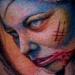 tattoo galleries/ - Zombie Girl Pin-up portrait