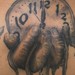 tattoo galleries/ - Melting Clock - 50756