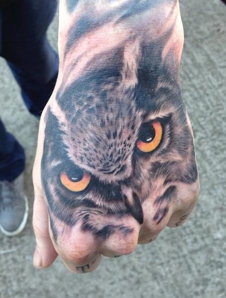 Tattoos - Owl - 99024