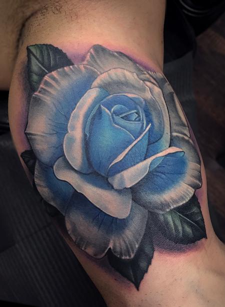 Tattoos - Blue Rose - 130800