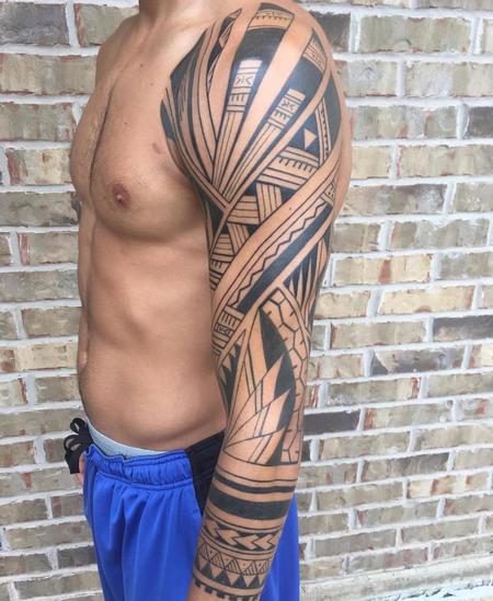 Tattoos - Tribal Sleeve - 131451