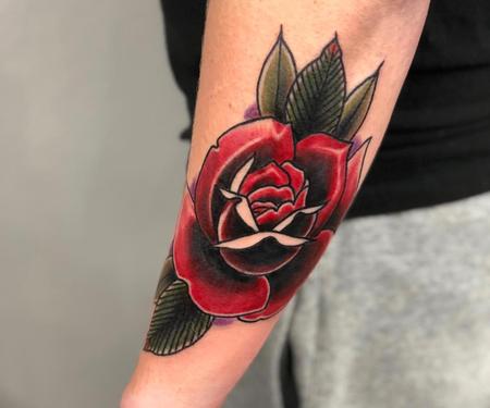 Tattoos - Red Rose - 132561