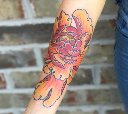 Tattoos - Peony - 132895