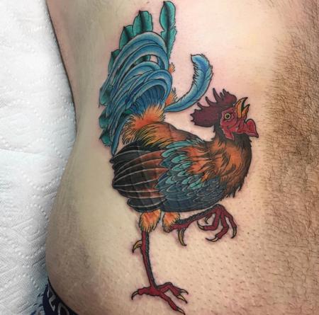 Tattoos - Illustrative Rooster - 133188