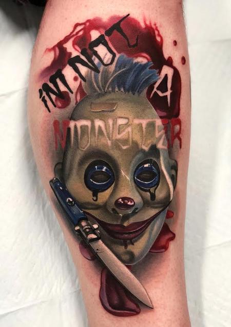 Tattoos - Joker Mask - 133189