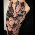 Tattoos - Magnolia Floral Tattoo  - 126611