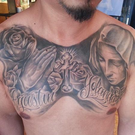 religious inspired chest tattooo by d j tattoonow religious inspired chest tattooo by d j tattoonow