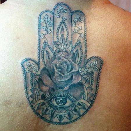 Tattoos - Hamsa - 99555