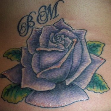 purple rose tattoo. Tattoos Color. purple rose. Now viewing image 80 of 145 previous next. Chris - purple rose