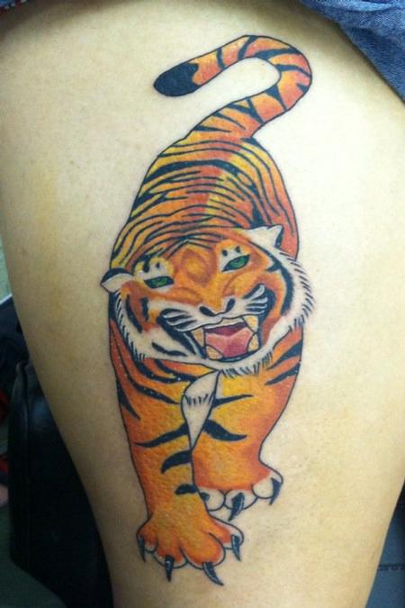 Tattoos - tiger - 60469