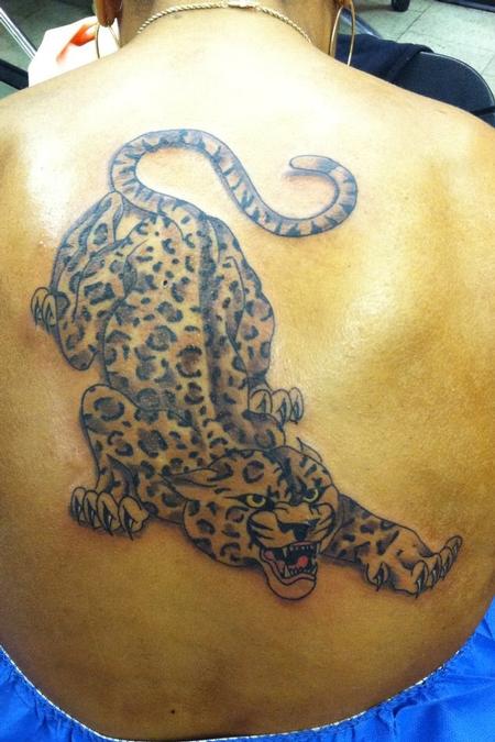 Tattoos - leopard - 60468