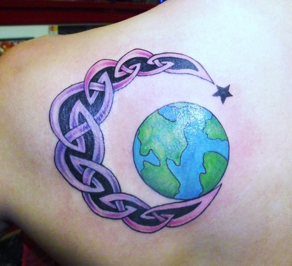 Comments Celtic moon and earth Keyword Galleries Color Tattoos