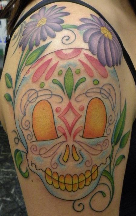 Tattoos - SugarSkull - 60801