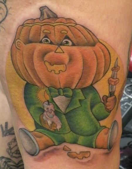 Tattoos - Jack-O-Lantern - 62623