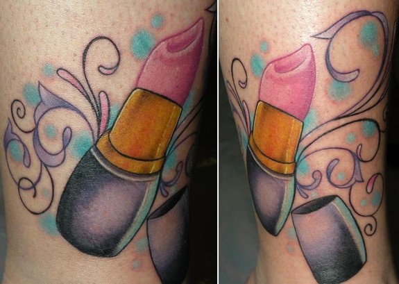 lipstick tattoo. Tattoos middot; Duffy. Lipstick.