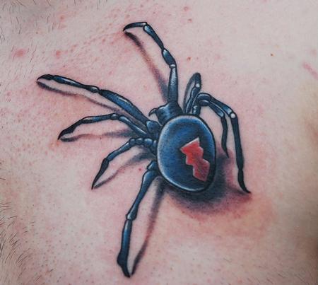 Tattoos Tattoos Body Part Chest Tattoos for Men Black Widow