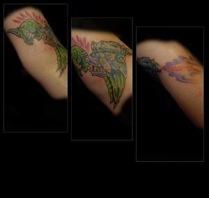Tattoos - jetpack bird - 51336