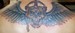 Tattoos - jesus fish (after) pilot skull with wings - 51247