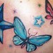 Tattoos - Butterflies and stars - 51070
