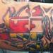 Tattoos - DC Maryland Flags - 61523