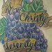Tattoos - Grapes - 50219