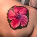 Tattoos - hibiscus flower  - 75272