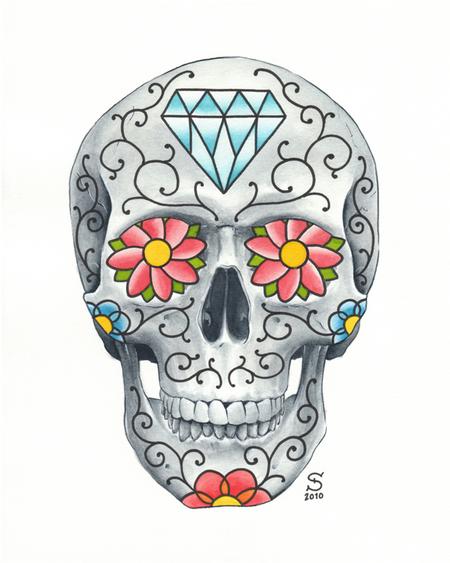 Tattoos - Skull Art - 59456