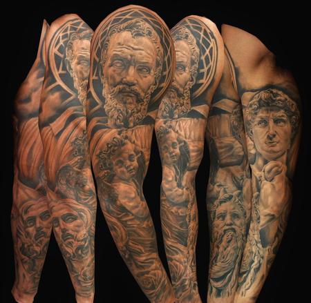 Rudy Lopez - Sculpture Portrait Sleeve