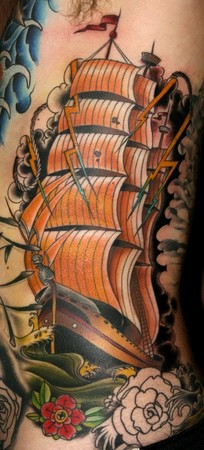Looking for unique Joshua Bowers Tattoos?  Ship on Ribs