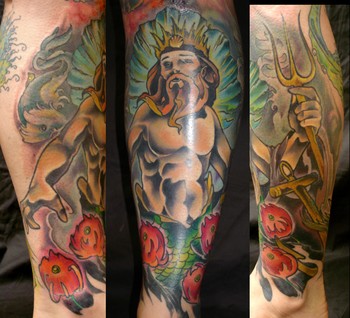 Looking for unique Joshua Bowers Tattoos?  neptune