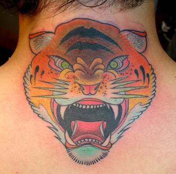 Looking for unique Joshua Bowers Tattoos?  Tiger tat
