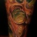 Tattoos - bio-organic lower leg sleeve - 46046