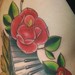 Tattoos - piano keys and roses - 46054