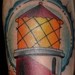 Tattoos - lighthouse with crashing waves - 46042